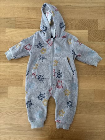 Fleeceoverall Gr. 68