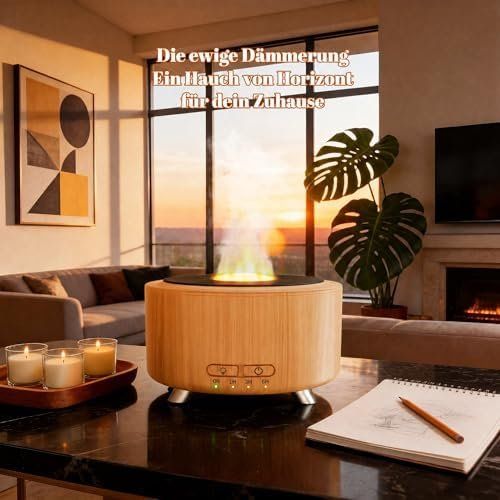 Diffusori di oli essenziali: Diffuser Raum und Yoga 9-farbiges LED-Nachtlicht – Nuovo e nell'imballaggio originale da Hundwil venduto da tec_mm27 3