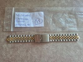 Bear Stahlband Bicolor Anstoss 18mm mit 5mm Anschluss