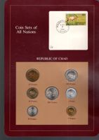 Chad coins set UNC selten