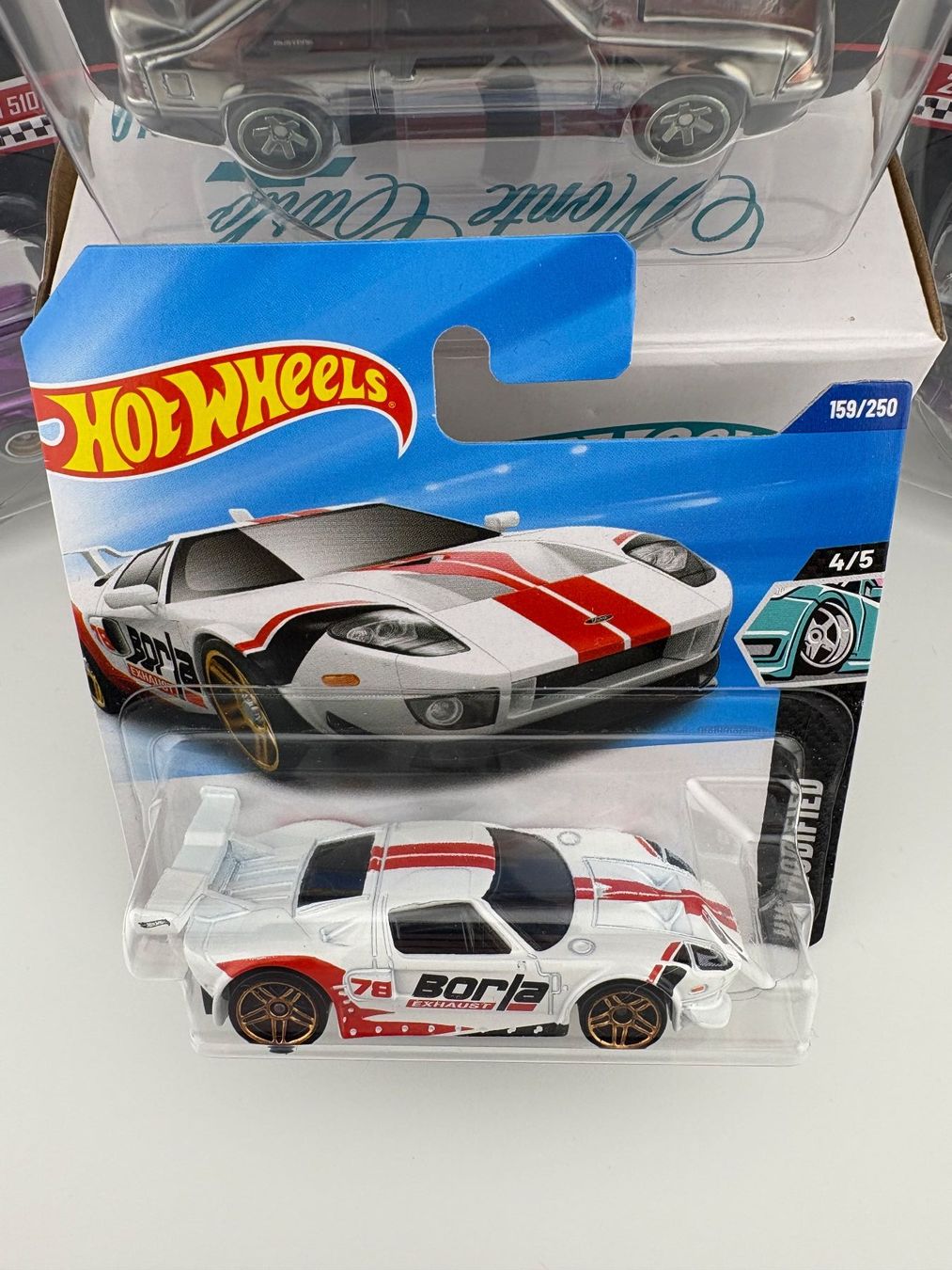 Hot Wheels Modellini d'auto: Hot Wheels Ford GT Borla - 2025 - 159/250 – Nuovo e nell'imballaggio originale da Flawil venduto da HeisseReifen 1