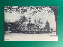 Genève, Fontaine du jardin anglais