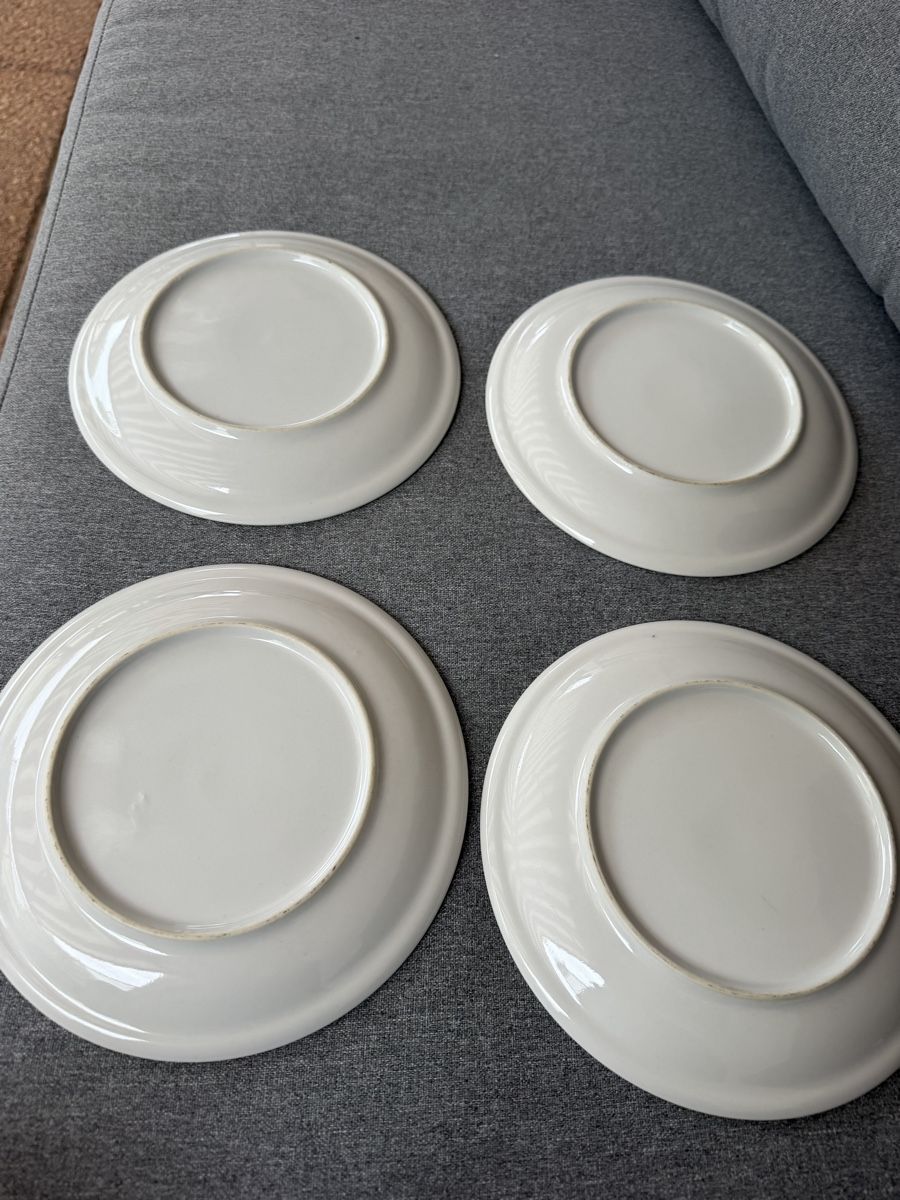 Rössler Piatti: 4 Stk Rössler Dessertteller   – Usato da Deitingen venduto da Himhip 1