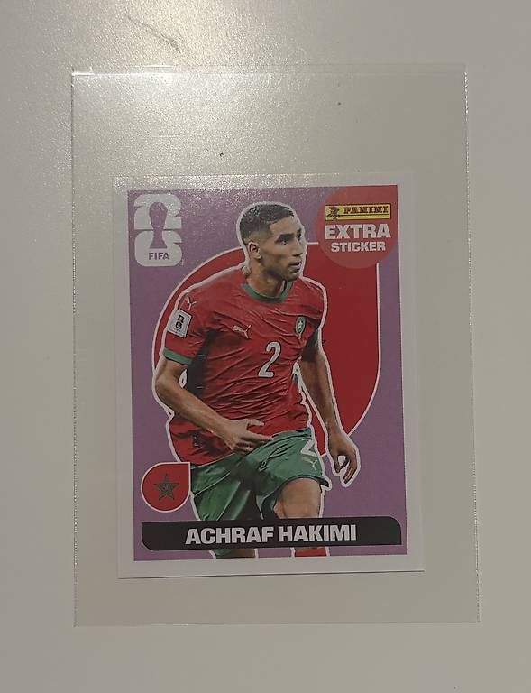 Carte collezionabili: ACHRAF HAKIMI EXTRA STICKER PANINI WC 2026 – Usato da Zürich venduto da rub_87sh