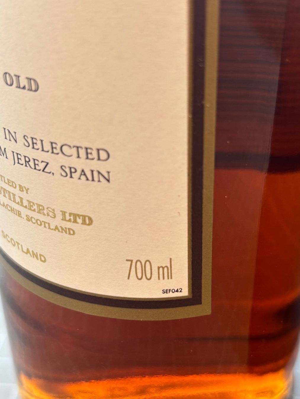 Macallan Bevande alcoliche: Macallan 12y Old Label – Nuovo e nell'imballaggio originale da Flawil venduto da Pirar 3