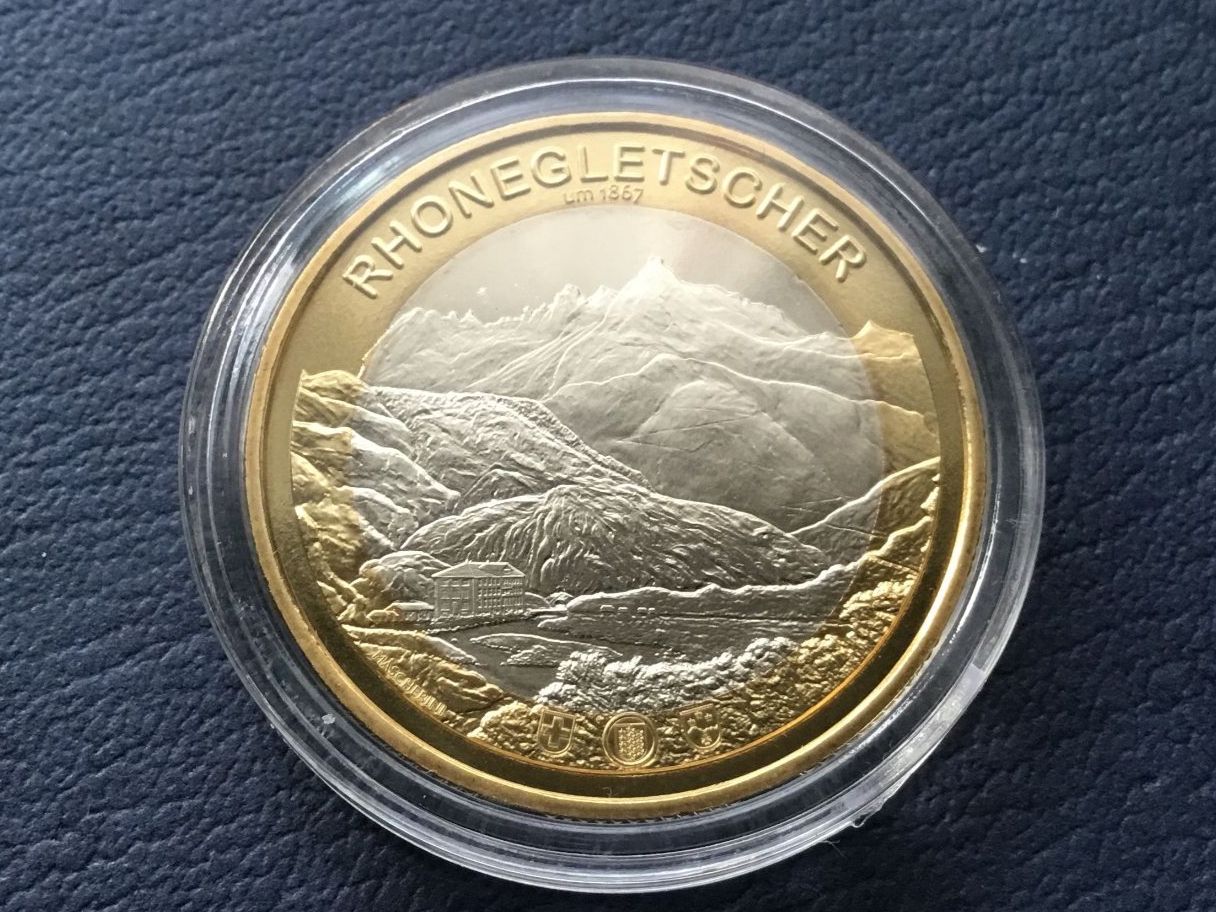 Tutti le monete: 10 Franken Rhonegletscher 2024 – Nuovo (secondo la descrizione) da St. Margrethen SG venduto da alfapeugeot10