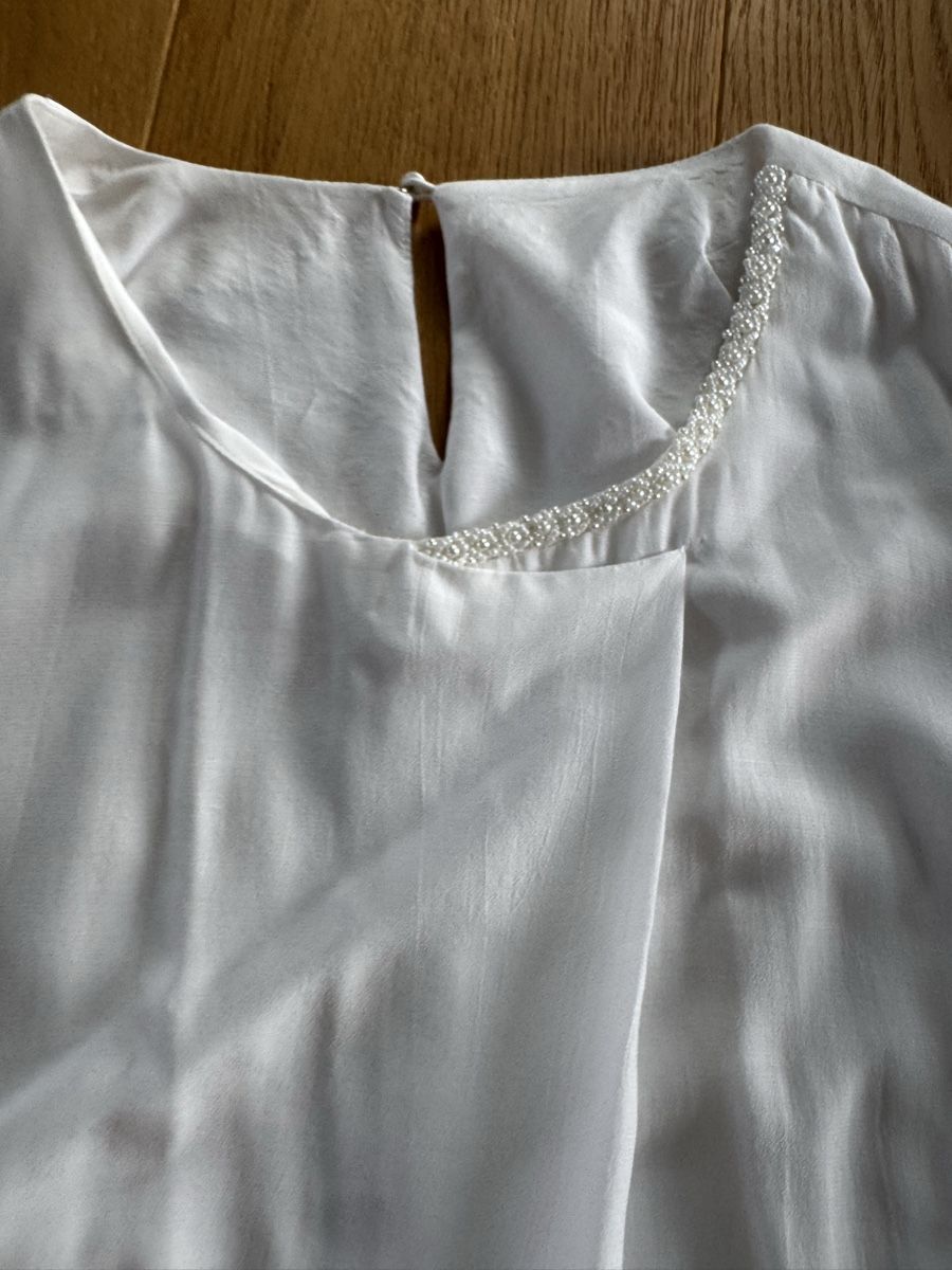 Camicette: Langarm Bluse mit Perlendetail – Usato da Luzern venduto da wet_7bm6 1