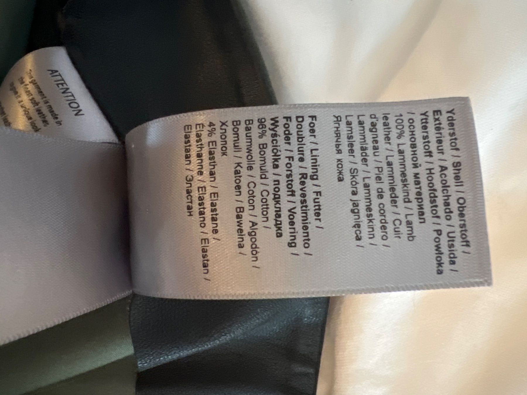 Leggings: Mos Mosh Stretch Leather Leggings Größe  S/M – Nuovo (secondo la descrizione) da Luzern venduto da TIsabel 5