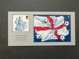 GB 2002  Football World Cup Miniature Sheet **  (A293)