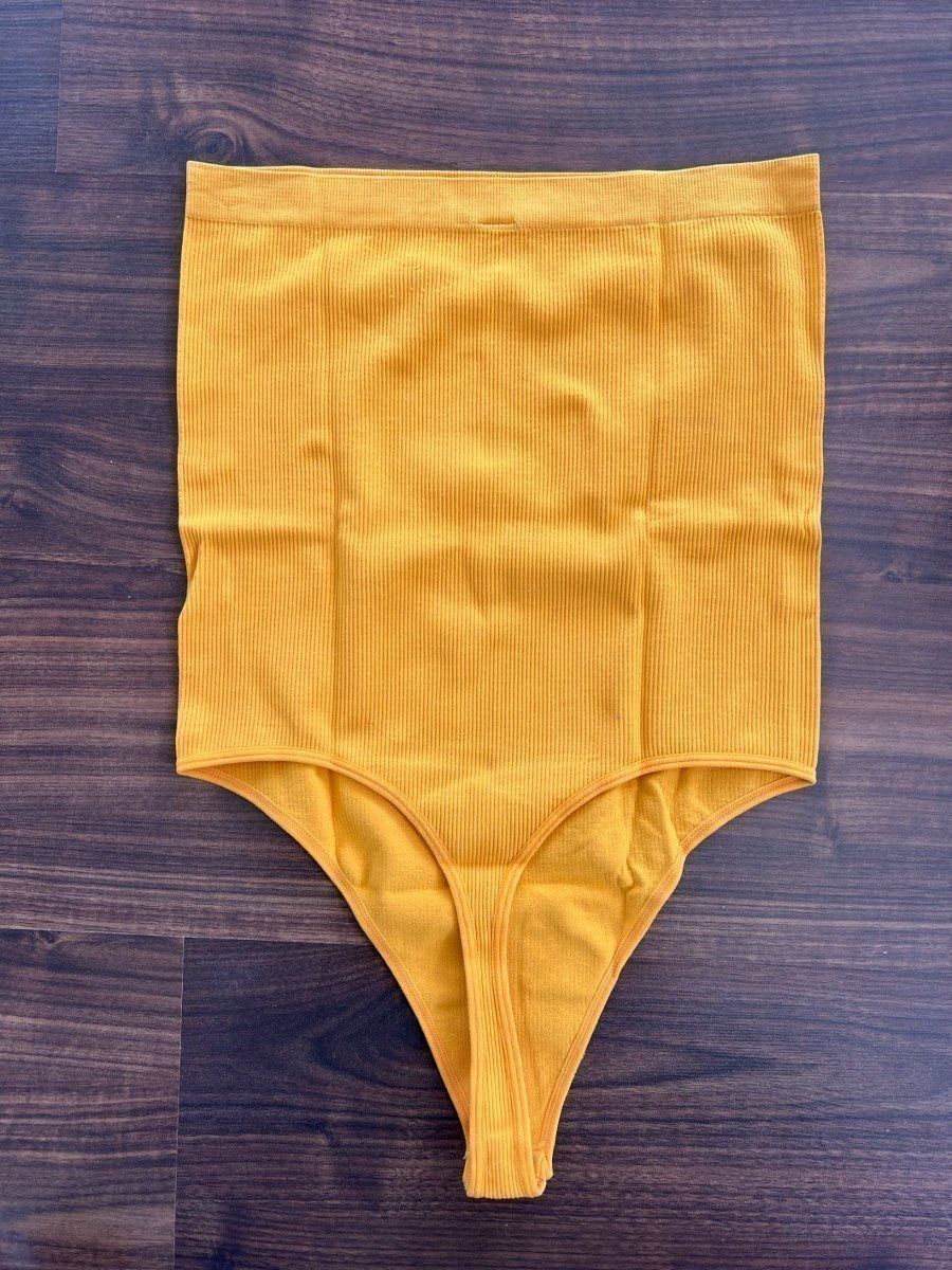 Tops: oranger Body trägerlos, Size S – Gebraucht aus Muri b. Bern von SigridW 2