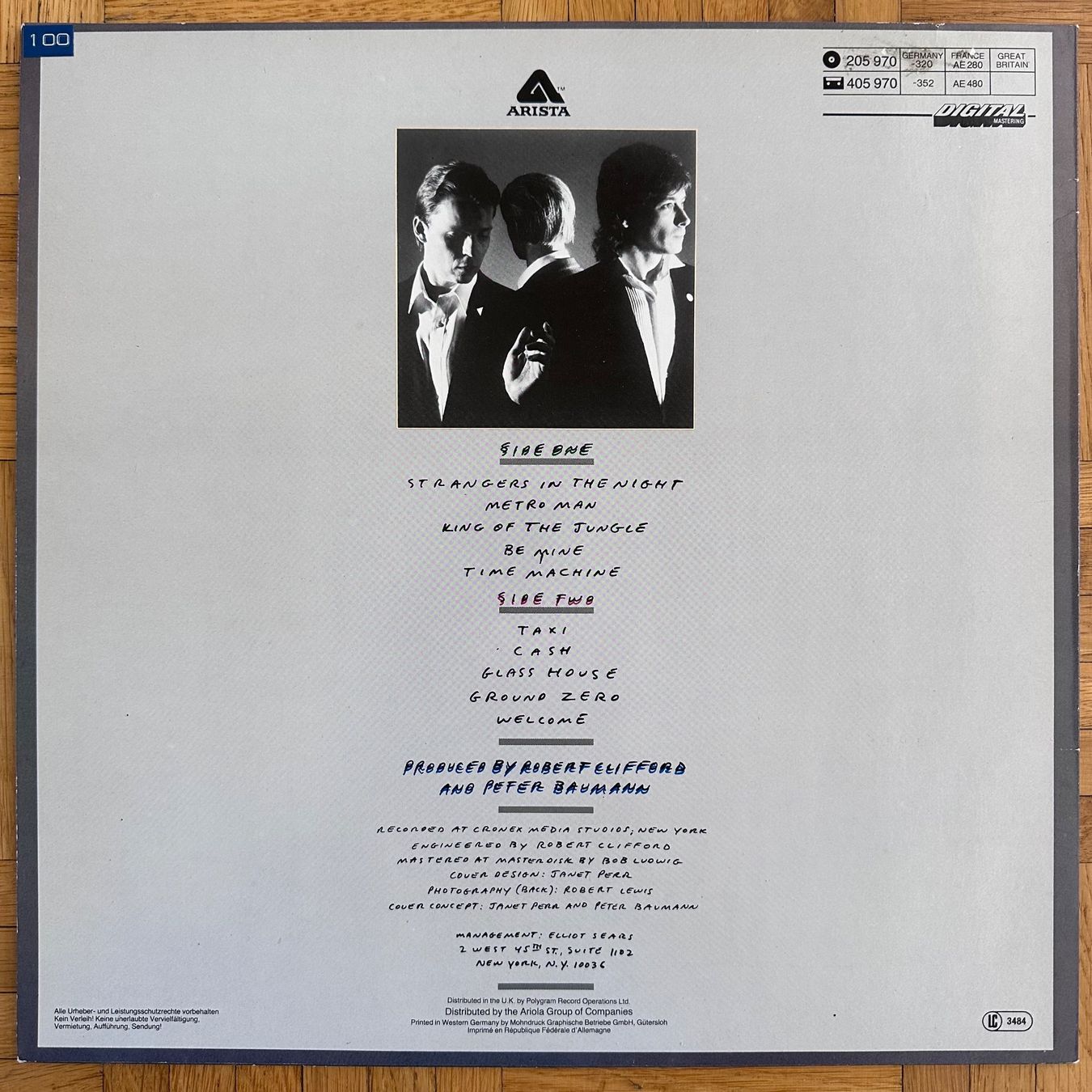 Dischi in vinile: LP - Peter Baumann - Strangers In The Night – Usato da Breganzona venduto da Onairda75 1