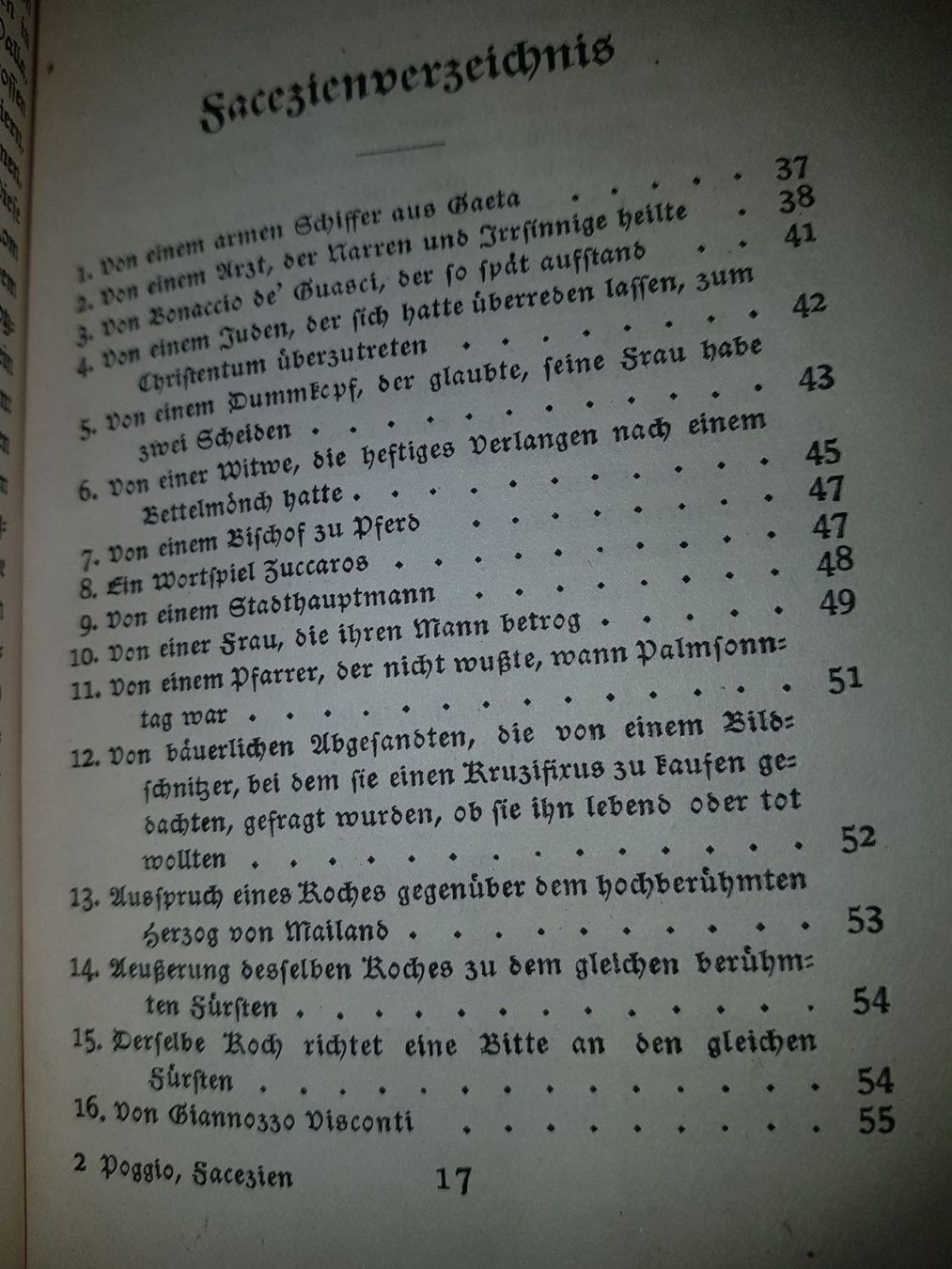 Bücher: DIE FACEZIEN DES FLORENTINERS POGGIO – Gebraucht aus zürich von gabab 4
