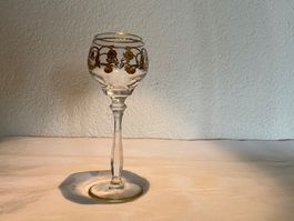 Exzellentes Bleikristall Likörglas