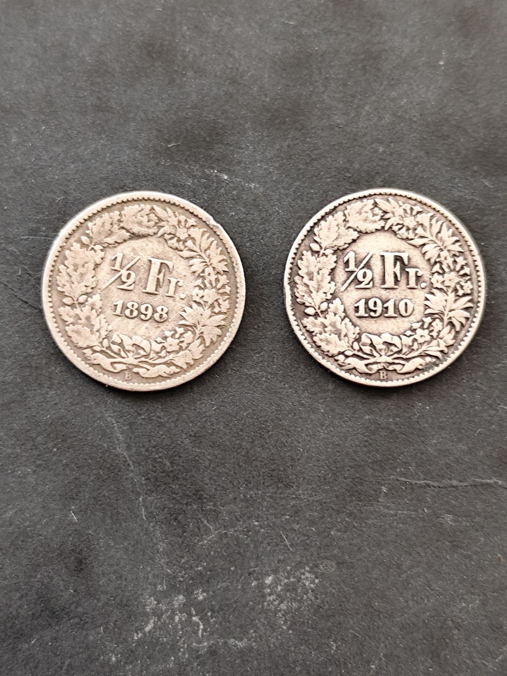 Tutti le monete: 50rappen silber 1898+1910 – Usato da minusio venduto da bierbrauer