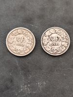 50rappen silber 1898+1910