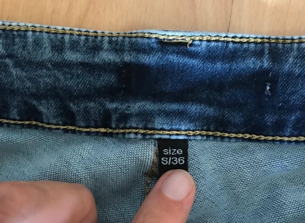 Jeans: Jeans Toxik blue mit Reisverschluss – Gebraucht aus Biel/Bienne von SandraDG 2