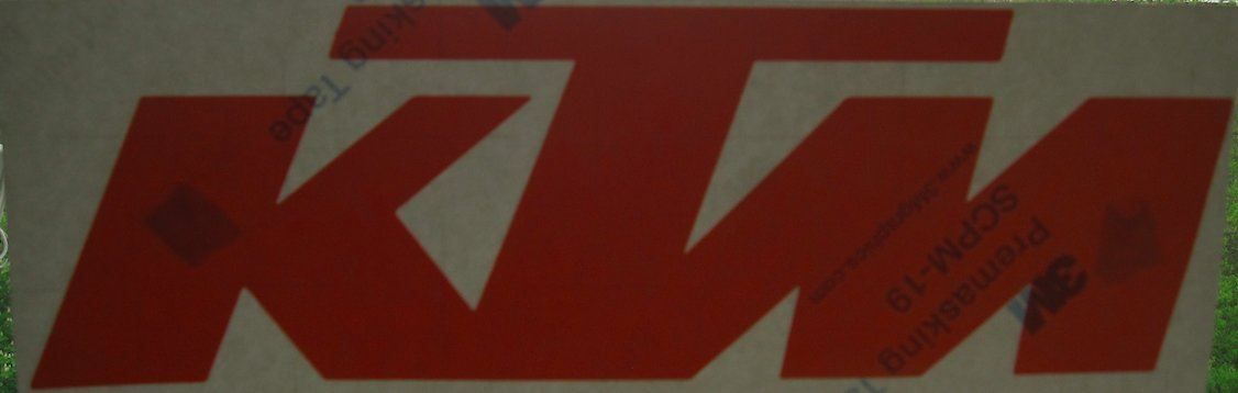 Sticker: KTM Aufkleber Grossformat Topangebot – Nuovo (secondo la descrizione) da Aarau venduto da Foruschweiz