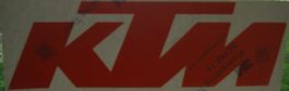 KTM Aufkleber Grossformat Topangebot
