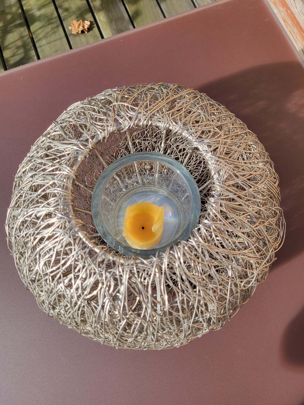 Portacandele: Kerzenleuchter mit Glas – Usato da Kesswil venduto da mie_g89p 3