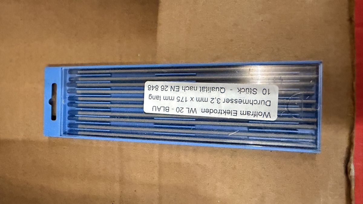 Saldatori: Wolfram Elektroden WL 20-BLAU 10 Stk. neu – Nuovo (secondo la descrizione) da Rotkreuz venduto da perlengott