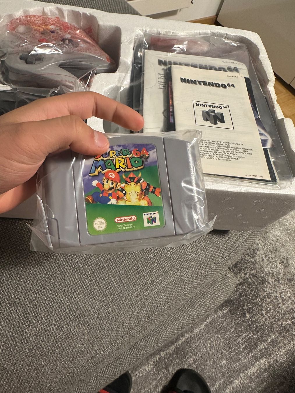 Nintendo Console: Nintendo 64 mario PAK ovp – Usato da Taverne venduto da Niko-Bellic 7