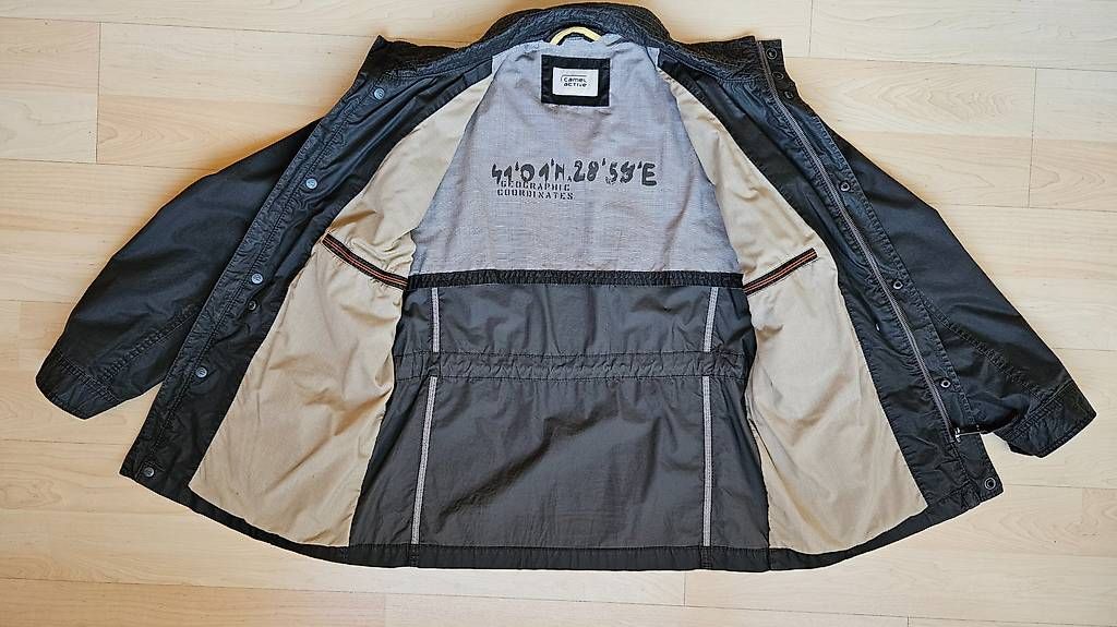 Giacche: Freizeitjacke "camel active", Farbe olive, Gr. L / Gr. 50. – Usato da Rotkreuz venduto da Rolv.522 2