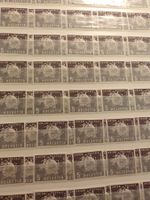 Genfer Ämter UPU Postfrische Frankaturwert 100 x .05 Rappen