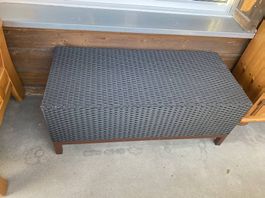 Gartentisch Beilagen Tisch nebentisch grau braun 