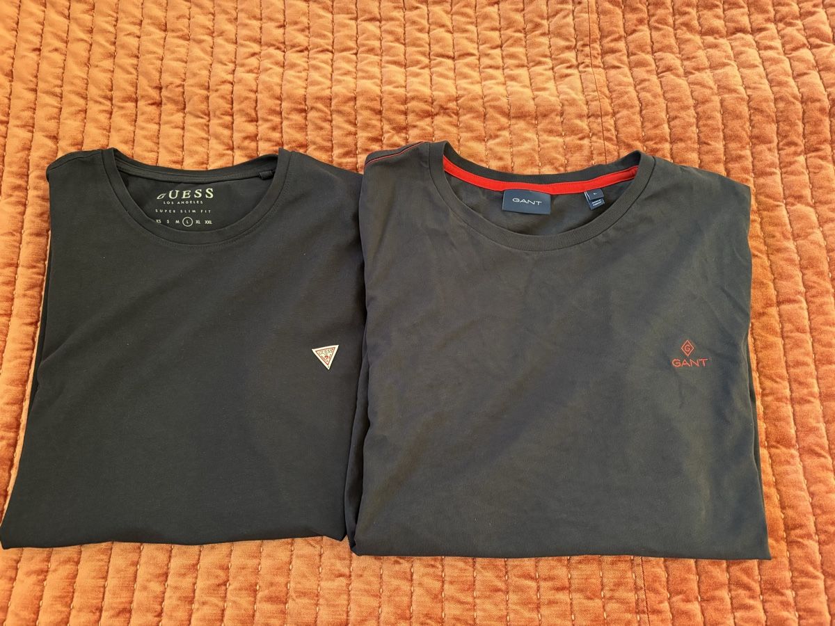 Gant T-shirt: 2 t-shirt Gant & Guess – Usato da Corpataux venduto da seniz 4