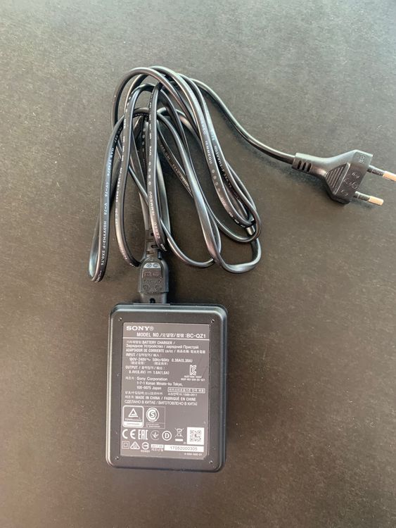 Sony Battery Charger BC-QZ1 | Kaufen Auf Ricardo