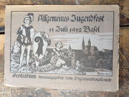 Buch von dem Jugendfest 1920  in Baselstadt