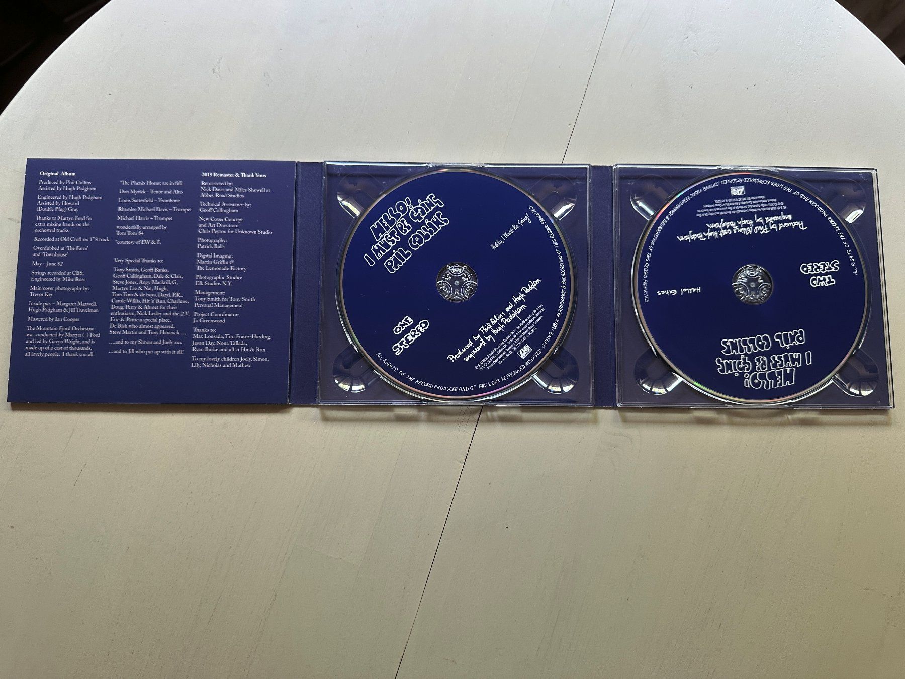 CD: PHIL COLLINS GENESIS tolle Hello I must be going 2CD Deluxe – Usato da Basel venduto da Partridge 1