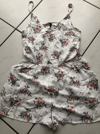 Jumpsuit H&M, Gr. 38, Blumenmuster