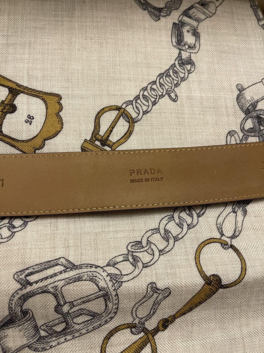 Prada Cinture: Prada Milano Ledergürtel Gr. 80 – Usato da Wichtrach venduto da Adriana222 1