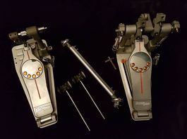Pearl Demon Drive Doppel Pedal+optional Footblaster Trigger