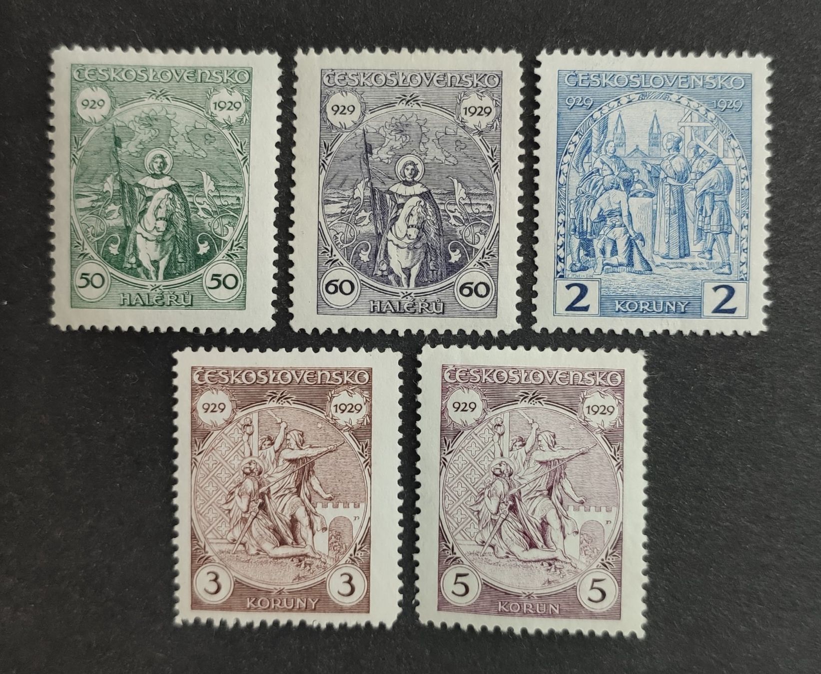Tous les timbres: Tschechoslowakei 1929, Satz ungestempelt – D'occasion à Wil SG par Zazal