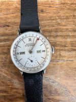 Montre Movado Tempomatic calendrier acier vintage