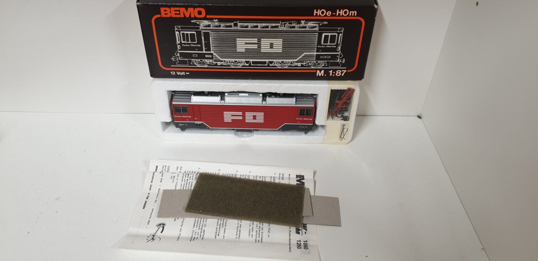 Bemo Modellini di ferrovie: Bemo FO Ge 4/4 Zahnradlokomotive – Nuovo (secondo la descrizione) da Geroldswil venduto da TopTrain54 2