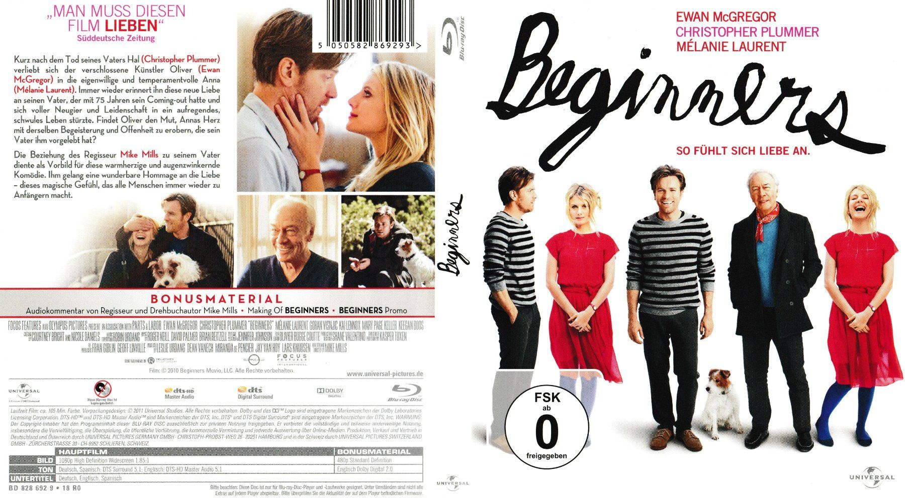 Tutti i DVDs: Blu-Ray - Beginners – Usato da Langnau am Albis venduto da MediaRescuerKeLoX