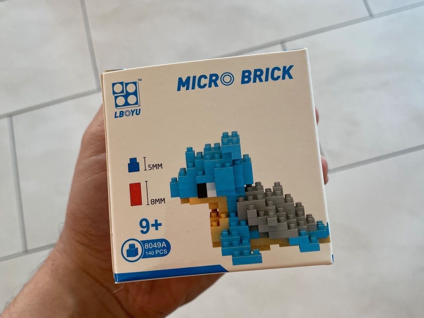 Giocattoli: Lapras Bausteinset (140 Teile) | Pokemon – Nuovo e nell'imballaggio originale da Oensingen venduto da CSCollectors 1