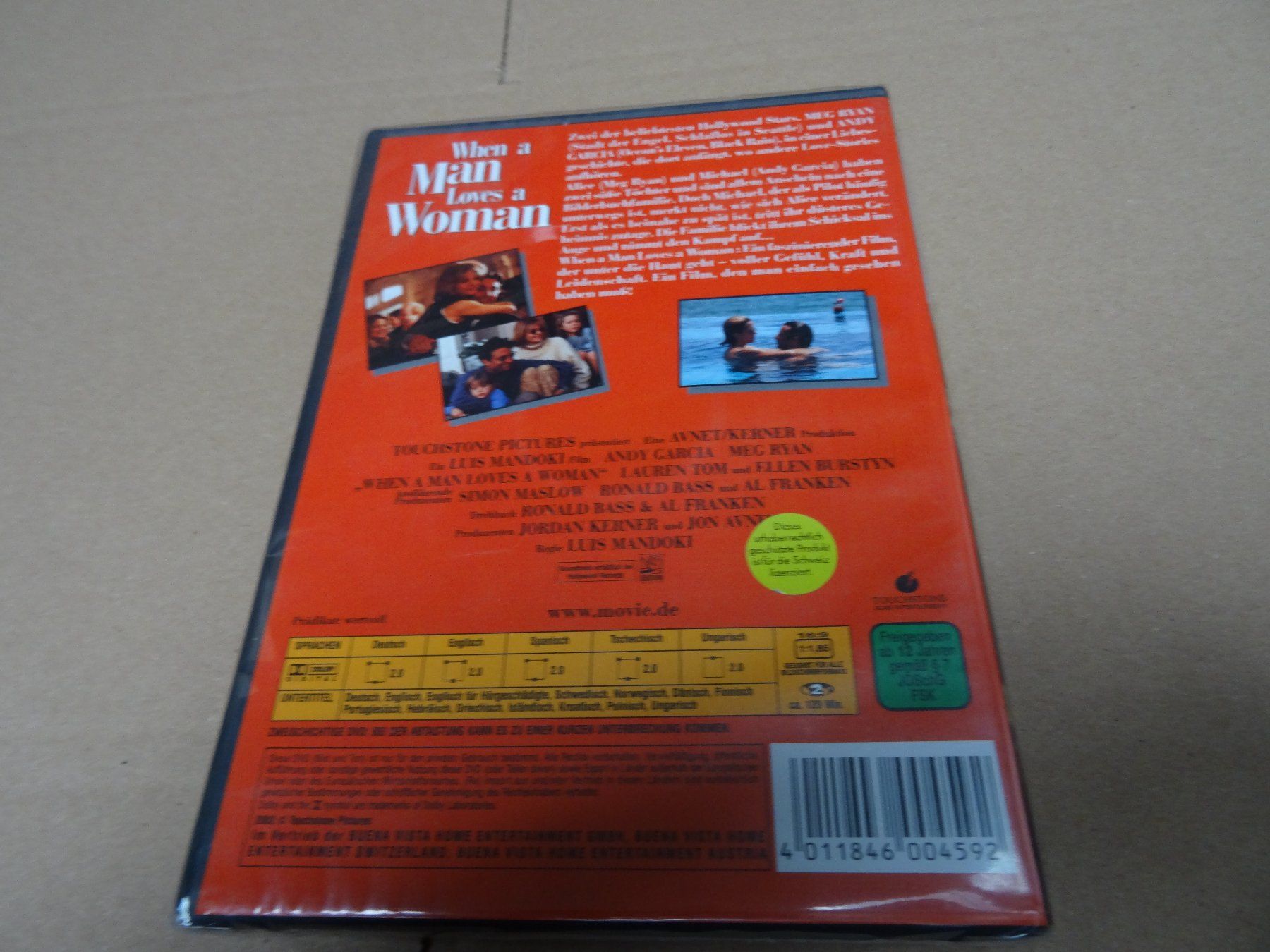 Tutti i DVDs: When a Man loves a Woman DVD – Nuovo e nell'imballaggio originale da Olten venduto da Disc-Verkauf 1