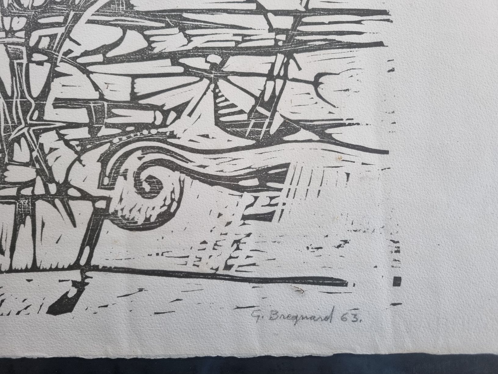 Grafica & Litografie: Lithographie Gérard Bregnard – Usato da Bern venduto da llewellyn1ne 2