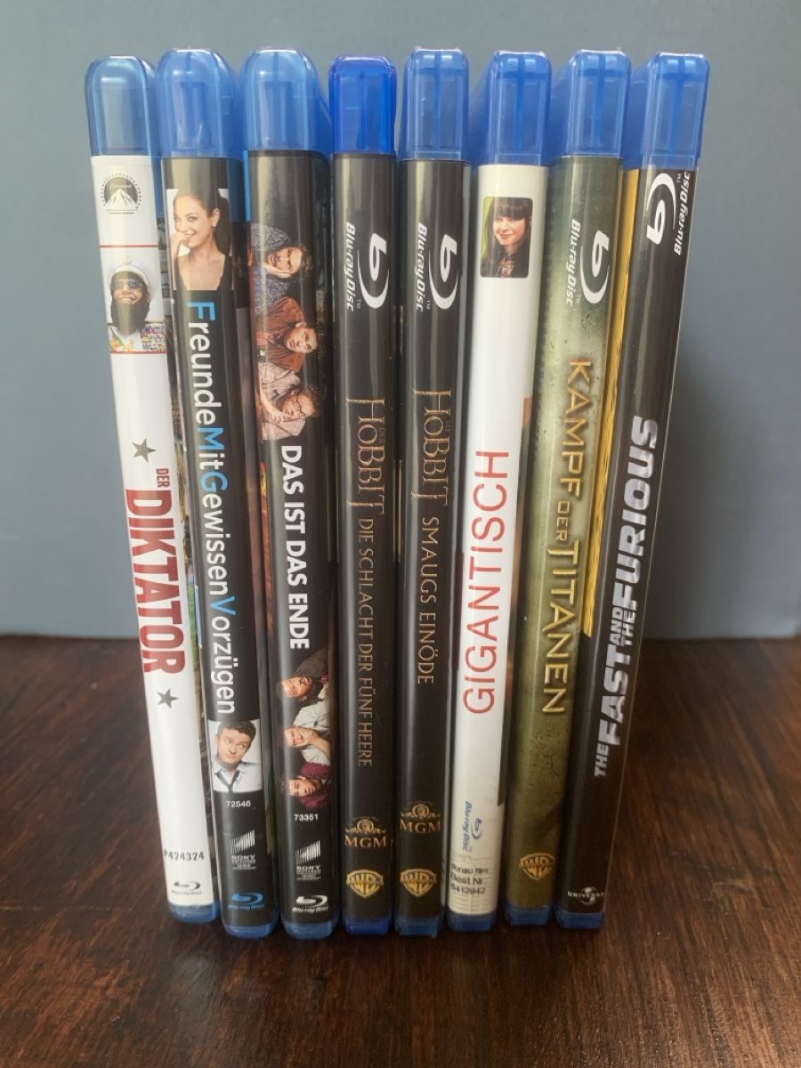 Tous les DVDs: Blu-ray Filme Sammlung 8 Stck – D'occasion à Winterthur par Weicol