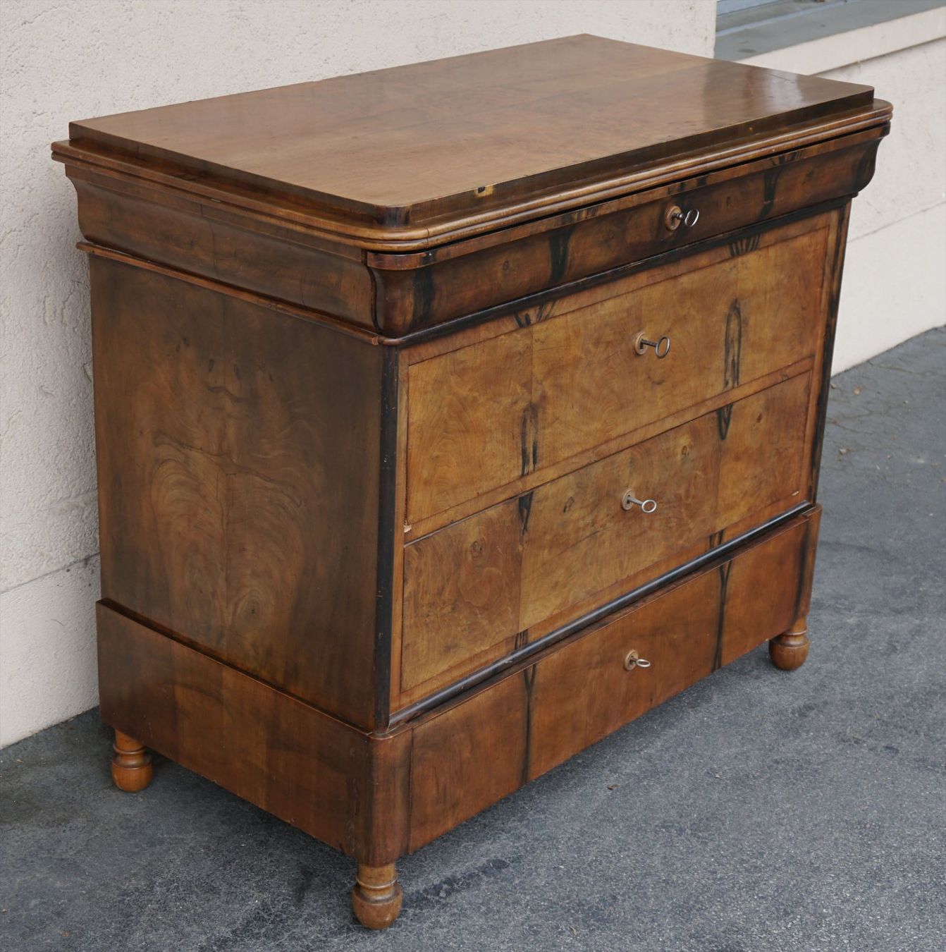 Cassettiere: edle antike Kommode Louis Philippe - Biedermeier – Usato da Meggen venduto da Trouvaillen 1