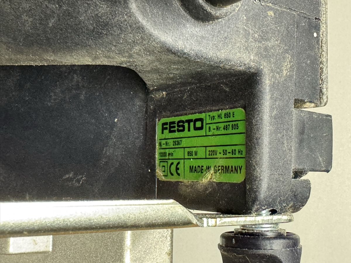 Festo Tutte le macchine: Festo Raboteuse HL 850 E, parfait pour vos projets! – Usato da Brügg BE venduto da Goob 8