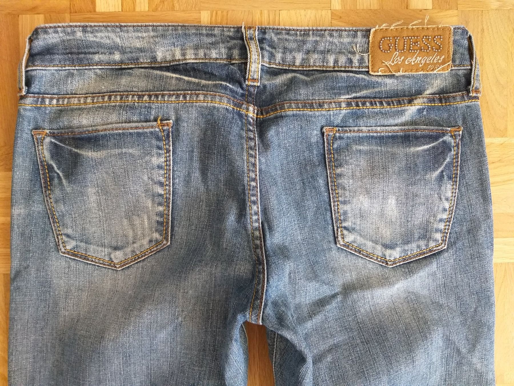 Guess Jeans: GUESS Jeans BEVERLY SLIM-LEG taille / Grosse 29 – Usato da Cossonay-ville venduto da Super-Price-Quality 6