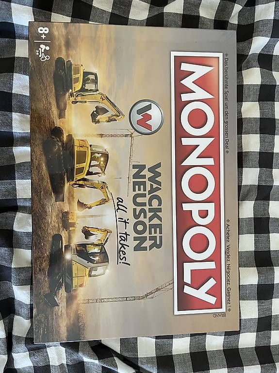 Giochi: Monopoly Wacker Neuson - Sonderausgabe – Nuovo e nell'imballaggio originale da Rothenburg venduto da tim_t6w2