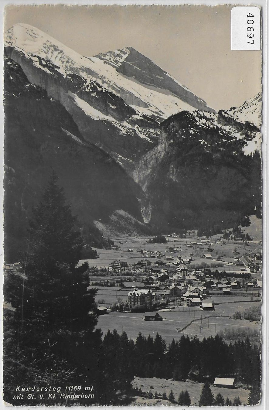 Cartes postales: Kandersteg - Generalansicht – D'occasion à Ettingen par Kartenplanet