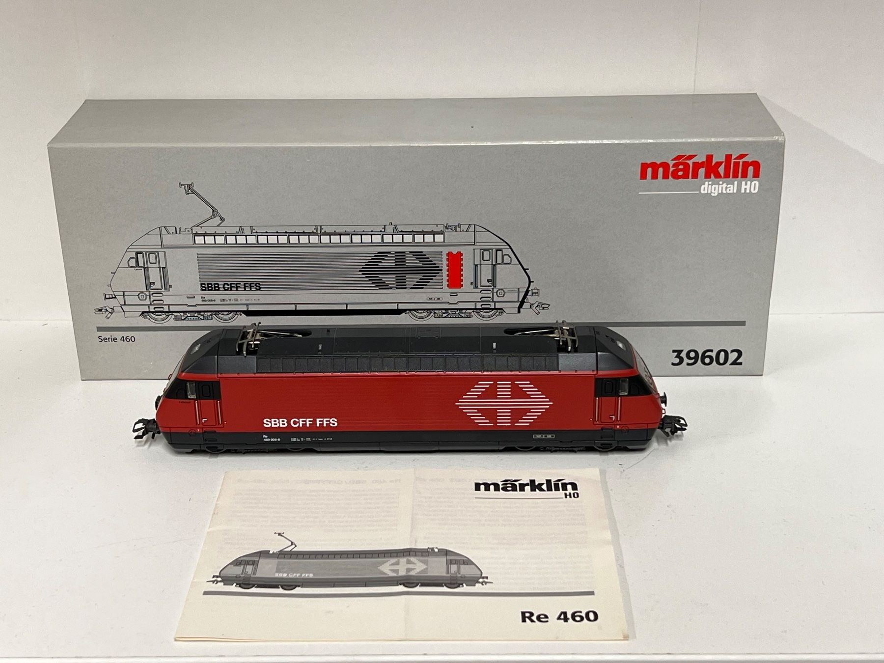 Märklin Modellini di ferrovie: Märklin 39602 Serie 460 SBB Digital – Nuovo (secondo la descrizione) da Neuenhof venduto da ludovicco
