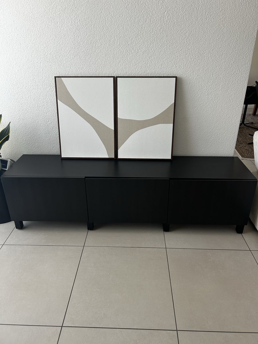 Ikea Meubles TV: IKEA Besta Sideboard Dunkelbraun – D'occasion à Glattpark (Opfikon) par kaufmeinscheiss